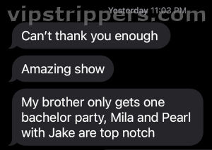 Bachelor party review